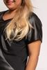 Picture of LEATHER LOOK DRESS